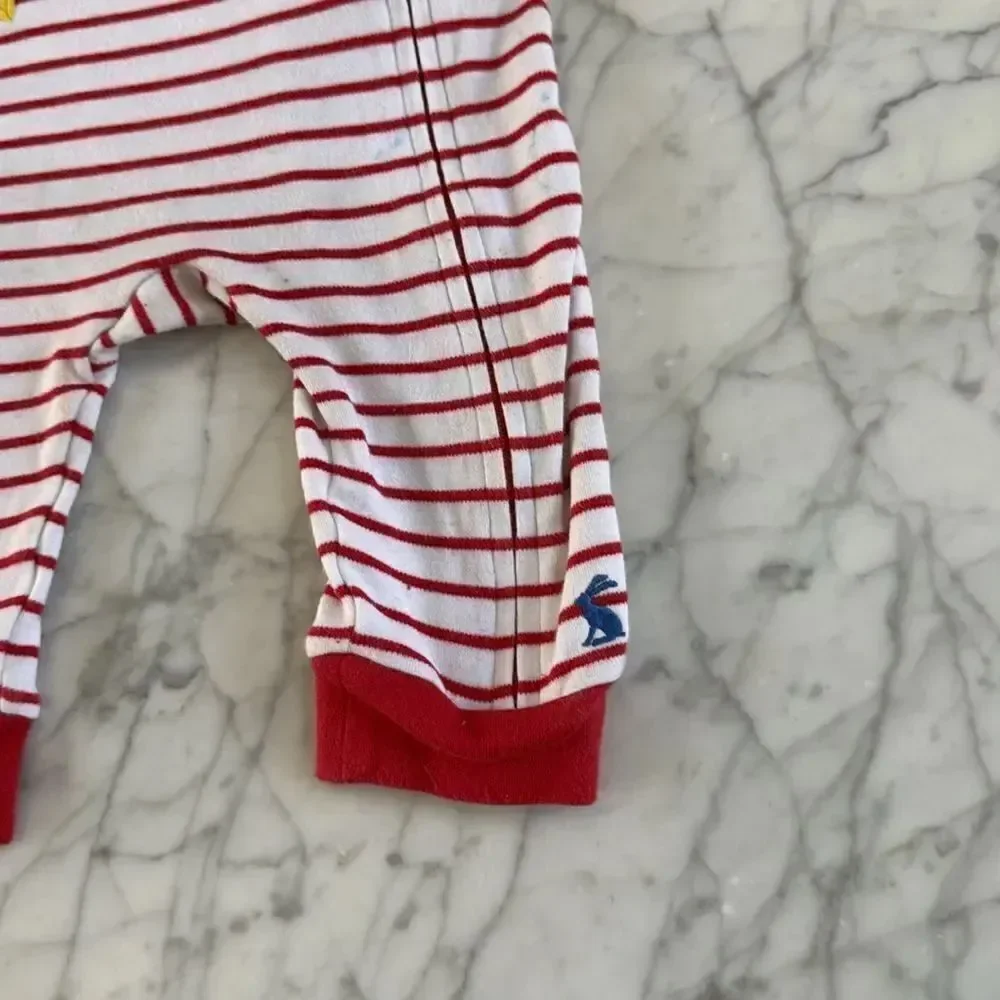 Joules Winfield Romper Rocket Planet Sz 6-9 Mo